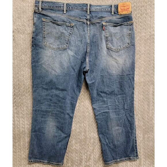 Levi's 559 Relaxed Straight 47x29 Blue Jeans Medium Wash‎ Casual Modern Denim - Picture 9 of 12